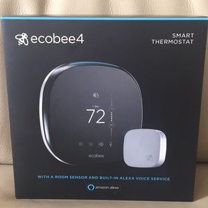 Ecobee4 smart thermostat.
